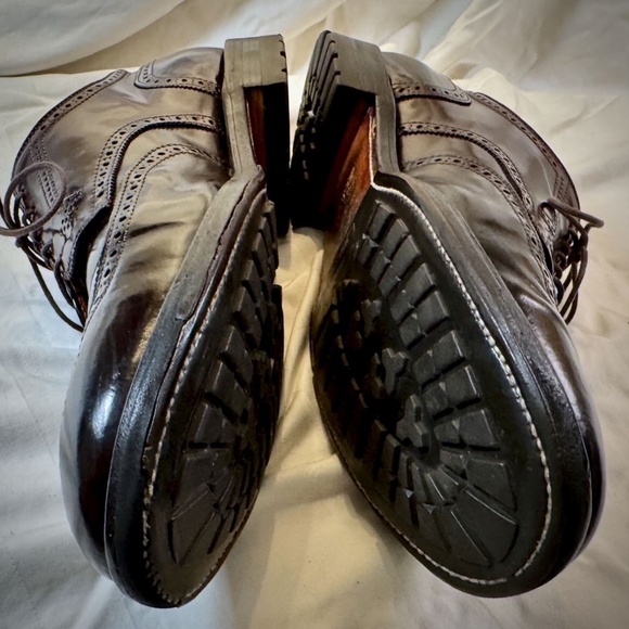 RARE-Alden Wing Tip Bal Oxford - Color 8 - Commando Soles - Size 13 - Picture 7 of 16